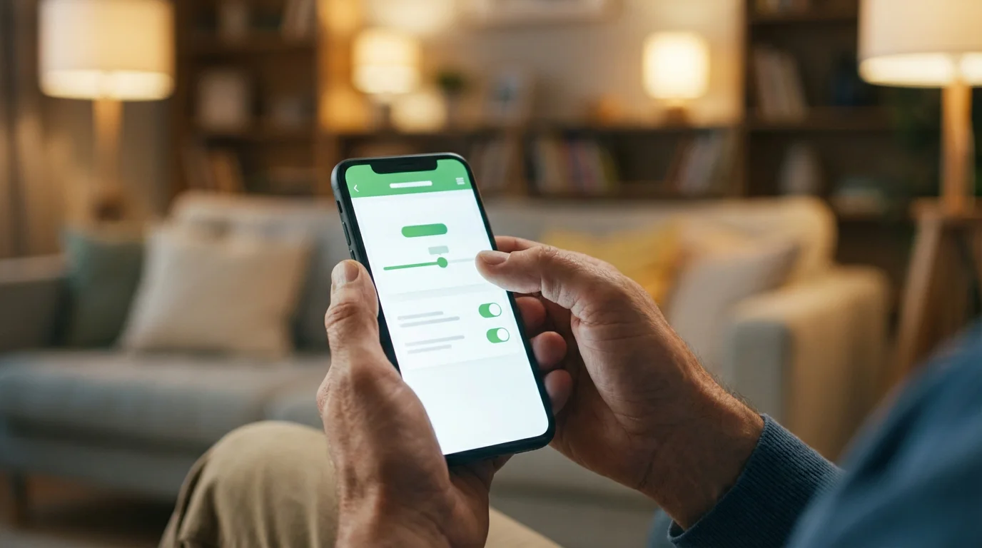 Person setting a weekly deposit limit on a mobile phone casino app screen